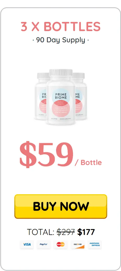 PrimeBiome 3 bottle